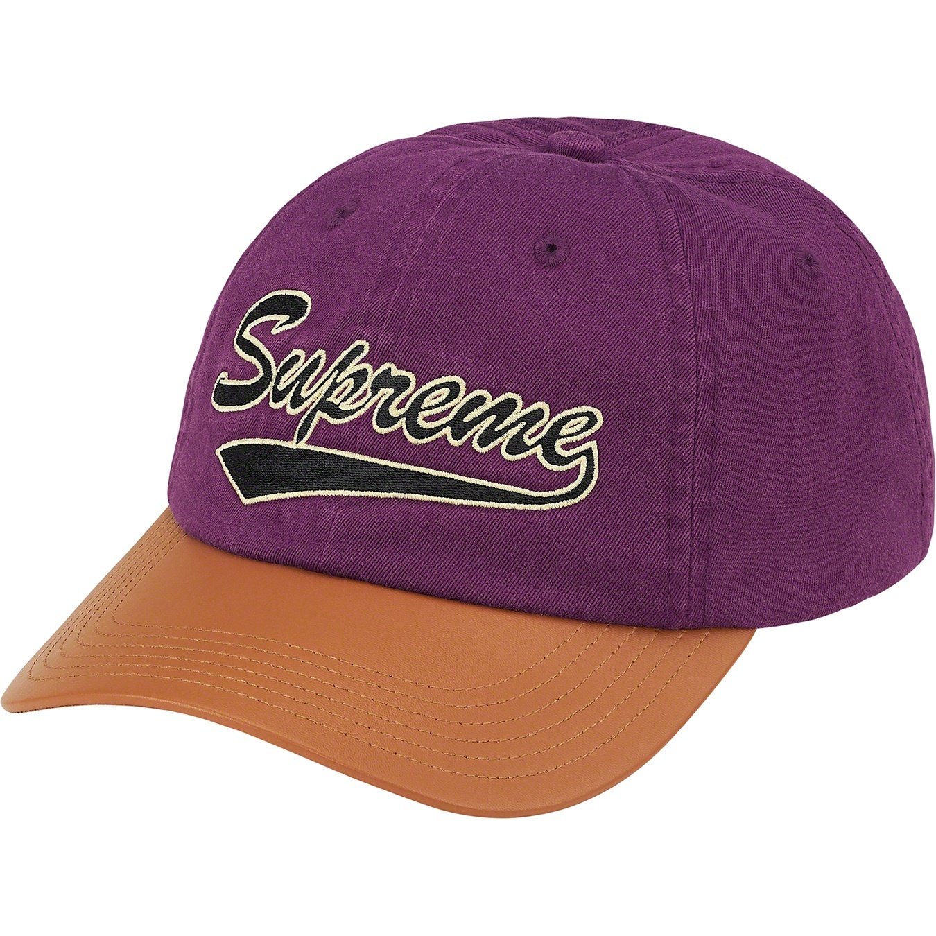 Leather Visor 6-Panel view 8